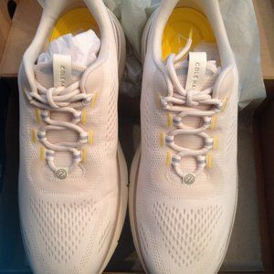Cole Haan Men's ZeroGrand Journey Cream Color Mesh Sneakers - Size: 11.5M - NIB